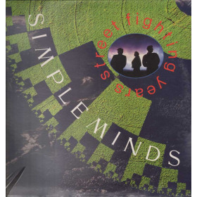 Simple Minds - Street Fighting Years Virgin ‎MINDS1 Gatefold 
