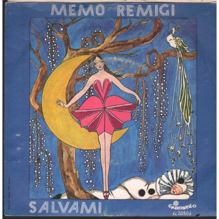 Memo Remigi Vinile 7" 45 Giri Gocce Di Luna Carosello – CI20501 Nuovo