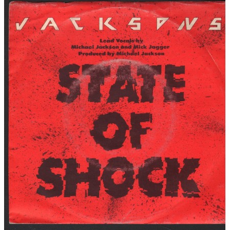 The Jacksons Vinile 7" 45 Giri State Of Shock Epic – EPCA4431 Nuovo