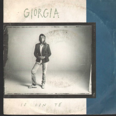 Giorgia Vinile 7" 45 Giri Io Con Te CGD – CGD10788 Nuovo