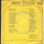 Plastic Bertrand Vinile 7" 45 Giri Miss Italie Durium – DE3236 Nuovo