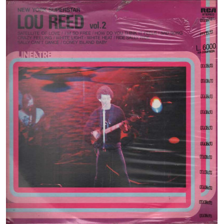 Lou Reed Lp Vinile New York Superstar Vol 2 / RCA ‎Linea Tre Sigillato