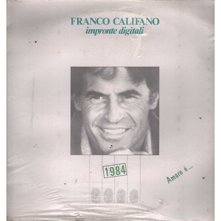 Franco Califano Vinile LP Impronte Digitali Lupus – LULP14916 Sigillato