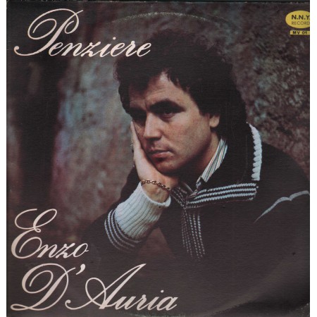 Enzo D'Auria Vinile LP Penziere Nuova New York Record – MV01 Nuovo