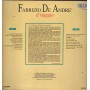Fabrizio De André Vinile LP Il Viaggio Philips – 8482881 Nuovo