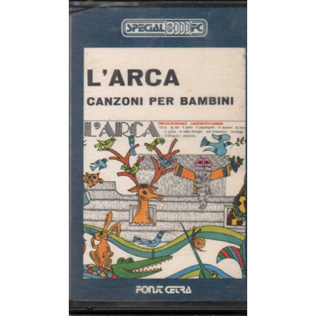 Vinicius De Moraes MC7 L'Arca - Canzoni Per Bambini Fonit Cetra – MF109 Nuova