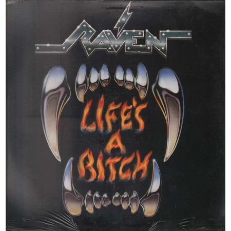 Raven Lp 33giri Life's A Bitch  Nuovo Sigillato