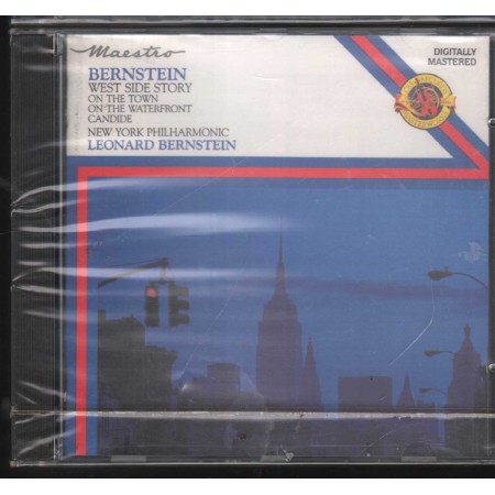 Bernstein CD West Side Story, On The Town, On The Waterfront, Candide MYK44773 Sigillato