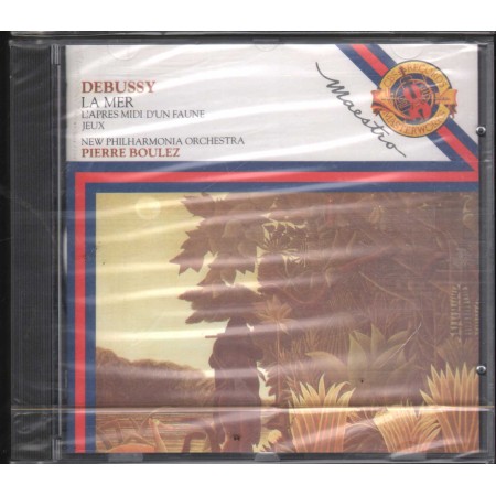 Claude Debussy CD La Mer / L'apres Midi D'un Faune / Jeux CBS – MYK42546 Sigillato