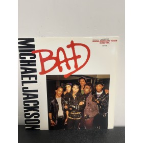 Michael Jackson Bad Vinyl, 12", 45 RPM, Limited Edition, Red UK 1987