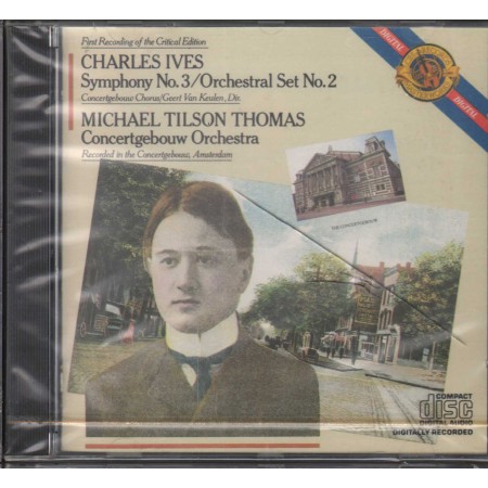 Charles Ives CD Symphony No. 3 / Orchestral Set No. 2 CBS – MK37823 Sigillato