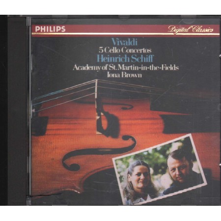 Antonio Vivaldi CD 5 Cello Concertos Philips – 4111262 Sigillato