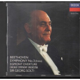 Beethoven CD Symphony No. 3 Eroica / Egmont Overture London – 4300872 Sigillato