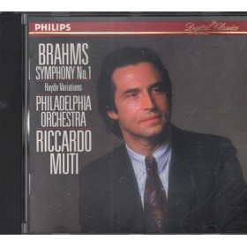 Johannes Brahms CD Symphony No. 1, Haydn Variations Philips – 4262992 Sigillato