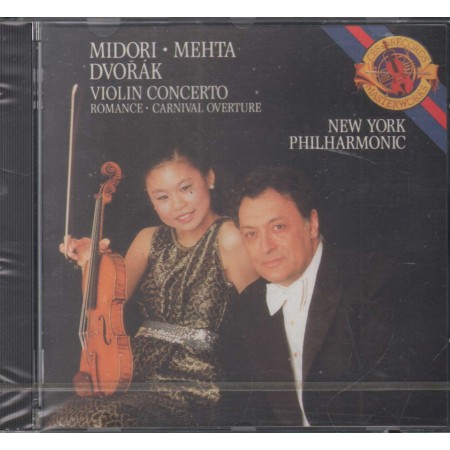 Midori Goto CD Violin Concerto - Romance - Carnival Overture CBS – MK44923 Sigillato