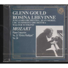 Wolfgang Amadeus Mozart CD Piano Concertos No. 21 Elvira Madigan E No. 24 CBS – MPK44845 Sigillato