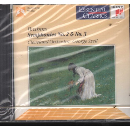 Johannes Brahms CD Symphonies No. 2 E No. 3 Sony – SBK47652 Sigillato