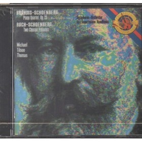 Brahms CD Piano Quartet, Op. 25 Two Chorale Preludes CBS – MK42129 Sigillato