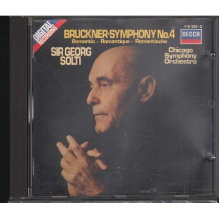Bruckner CD Symphony Romantic, Romantique, Romantische 4105502 Sigillato