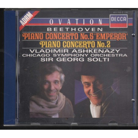 Beethoven CD Piano Concertos No. 5 Emperor, No. 2 London – 4177032  Sigillato