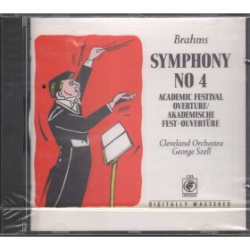 Brahms CD Symphony No. 4, Academic Festival Overture CBS – MBK44959 Sigillato