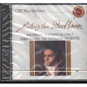 Beethoven CD Symphony No. 2, No. 7 CBS – MK45534 Sigillato