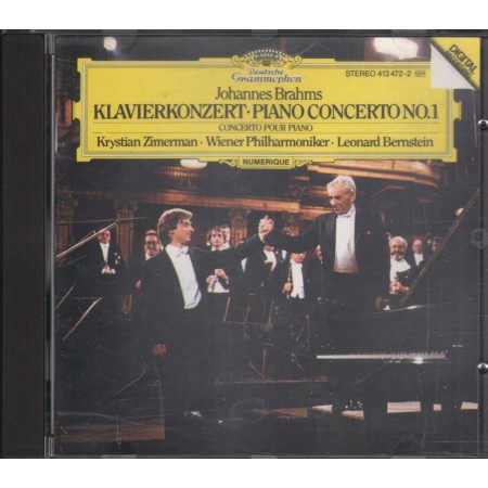 Brahms CD Klavierkonzert, Concerto Pour Piano Deutsche – 4134722 Sigillato