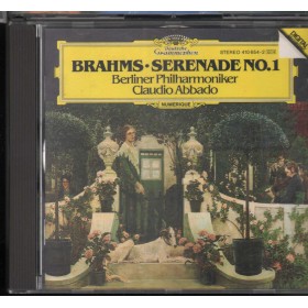 Claudio Abbado CD Brahms · Serenade No.1 Deutsche  – 4106542 Sigillato