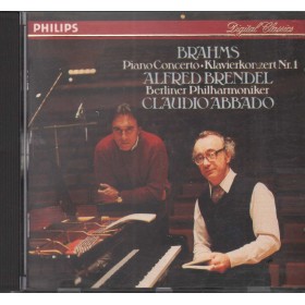 Claudio Abbado CD Brahms: Piano Concerto, Klavierkonzert Nr. 1 Philips – 4200712 Sigillato
