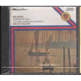 Bruno Walter CD Brahms: Symphony No. 1 CBS – MYK44827 Sigillato