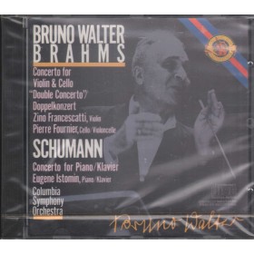 Bruno Walter CD Concerto For Violin E Cello, For Piano, Klavier CBS – MK42024 Sigillato