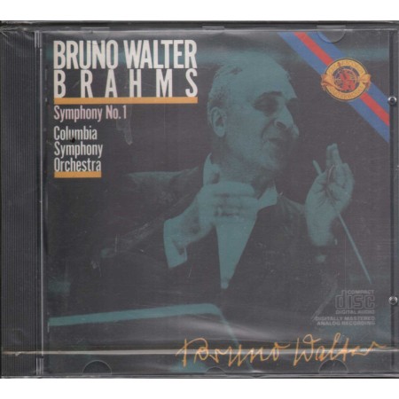 Bruno Walter CD Brahms: Symphony No. 1 CBS – MK42020 Sigillato