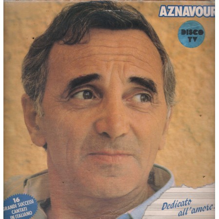 Charles Aznavour Lp Vinile Dedicato All'Amore G & G Records – TBA253 Nuovo