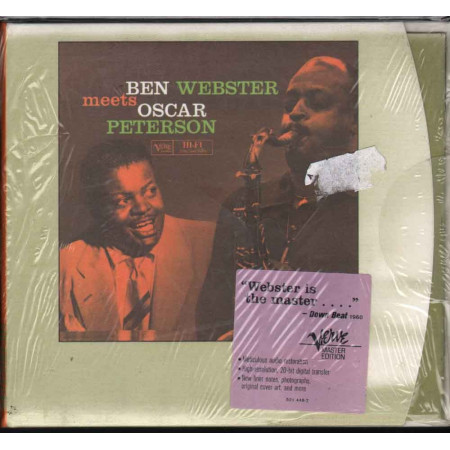 Ben Webster Meets Oscar Peterson CD Omonimo Nuovo Sigillato 0731452144829