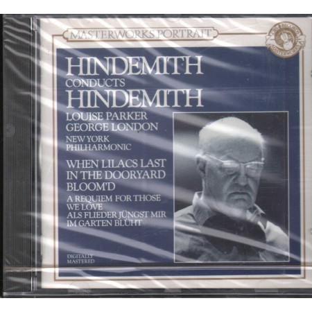 Paul Hindemith CD When Lilacs Last In The Dooryard Bloom'D CBS – 0104588110 Sigillato