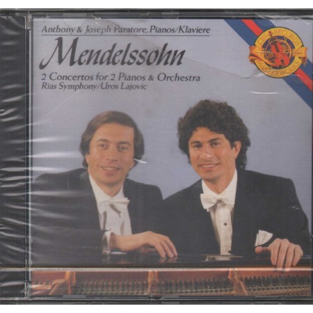 Mendelssohn, A. E Josef Paratore CD Concerto Per 2 PianofortiCBS – MK42523  Sigillato