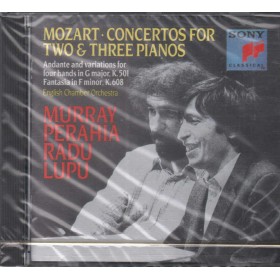 Mozart, Perahia, Lupu CD Concerti Per Due E Tre Pianoforti Sony – SK44915  Sigillato