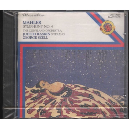 Mahler, Szell, Raskin CD Symphony No. 4 CBS – MYK44713 Sigillato