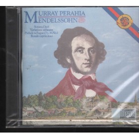Perahia, Mendelssohn CD Sonata, Op. 6, Variations Sérieuses CBS – MK37838 Sigillato