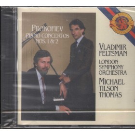 Prokofiev, Feltsman CD Piano Concertos Nos. 1, 2 CBS – MK44818 Sigillato