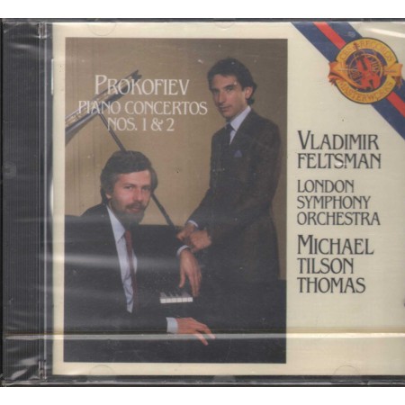 Prokofiev, Feltsman CD Piano Concertos Nos. 1, 2 CBS – MK44818 Sigillato