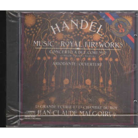 Handel, Malgoire CD Music For The Royal Fireworks CBS – MK42123 Sigillato