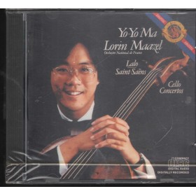 Lalo, Saint-Saens, Yo-Yo Ma, Maazel CD Cello Concertos CBS – MK35848 Sigillato