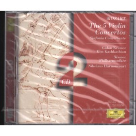 Mozart, Harnoncourt CD The 5 Violin Concertos, Sinfonia Concertante Sigillato