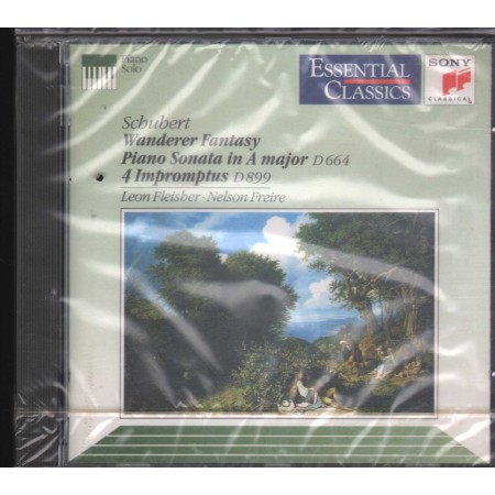 Schubert, Fleisher, Freire CD Wanderer Fantasy Sony – SBK47667 Sigillato