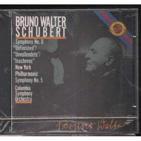 Schubert, Walter CD Symphony No. 8, No. 5 CBS – MK42048 Sigillato