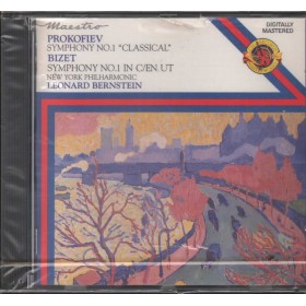 Prokofiev, Bizet, Bernstein CD Symphony No.1 Classical No.1 In C CBS – MYK44718 Sigillato