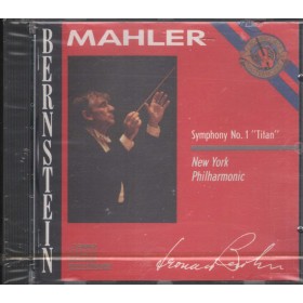 Mahler, Bernstein CD Symphony No. 1 Titan CBS – MK42194 Sigillato