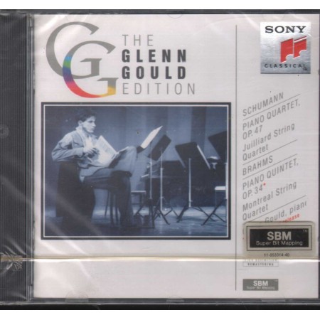 Schumann, Brahms, Glenn Gould CD Piano Quartet, Piano Quintet Sony – SMK52684 Sigillato