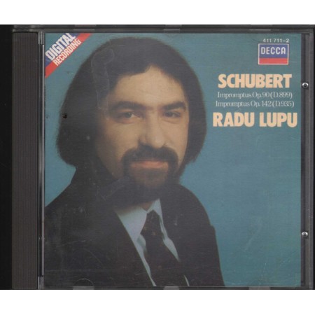 Schubert - Lupu CD Impromptus Op.90, D.899 - Op.142, D.935 – 4117112 Sigillato